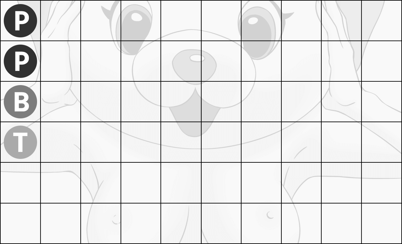 珠盤路にスコアが記録されていく流れ