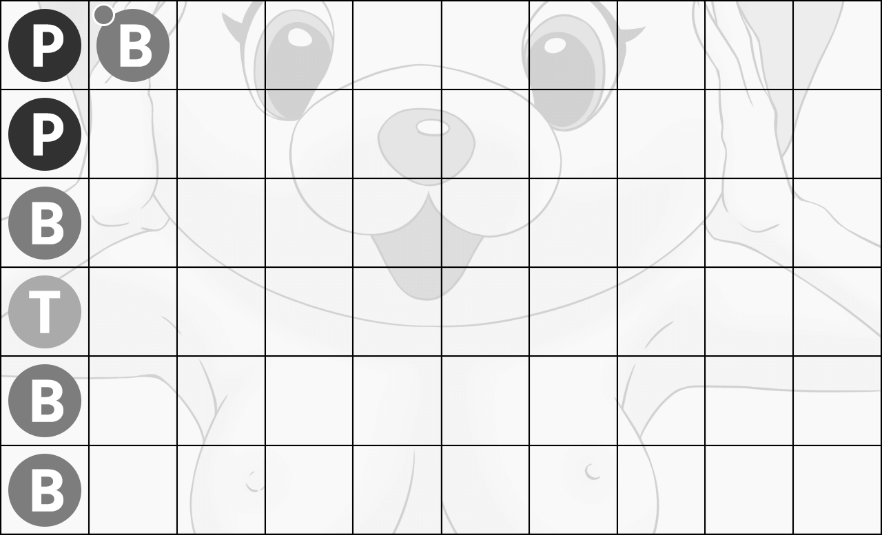 珠盤路にスコアが記録されていく流れ