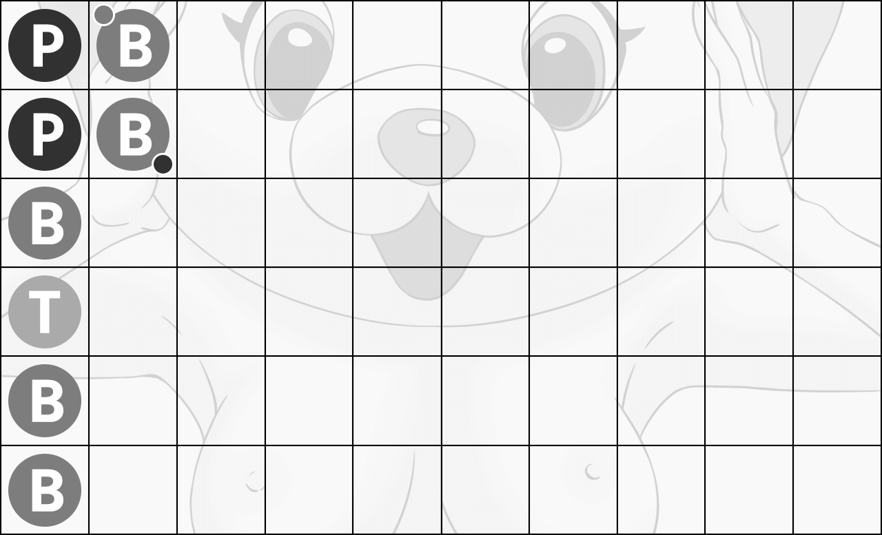 珠盤路にスコアが記録されていく流れ