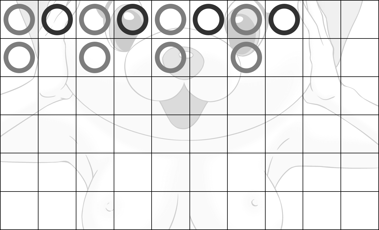 バカラ罫線のニコイチ