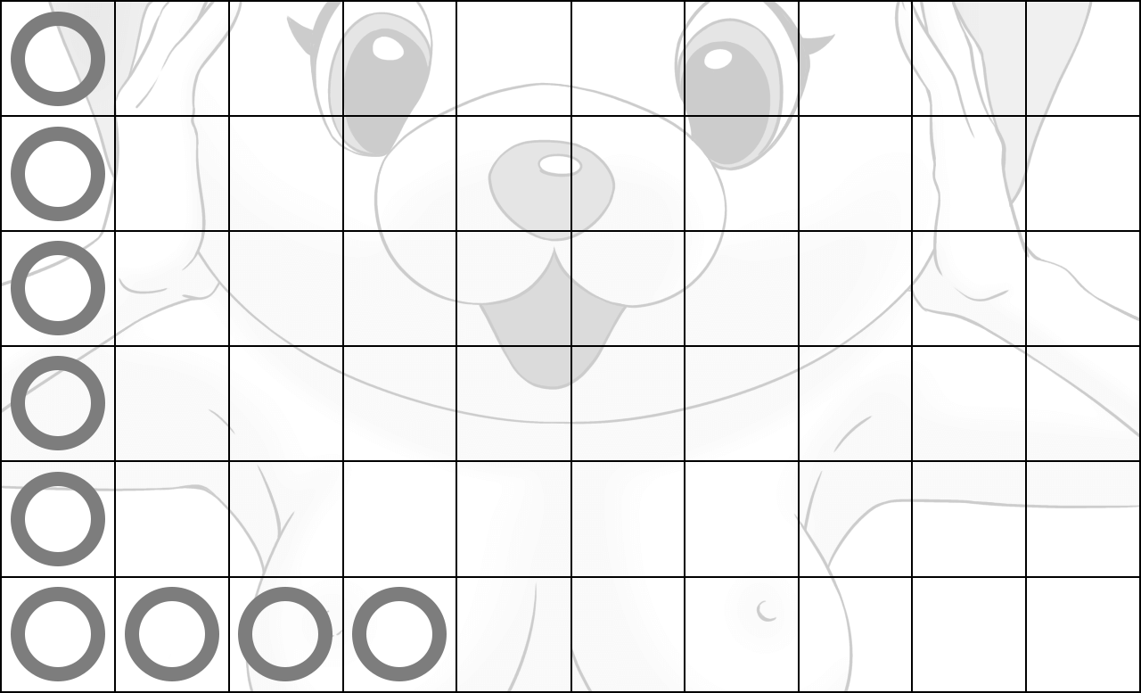 バカラ罫線のドラゴン